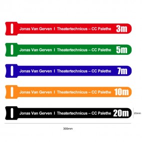 Tépőzáras Kábelkötegelő Pantone Színekben