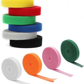 Egyedi Tépőzáras Szalag Tekercs Logóval